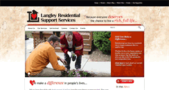 Desktop Screenshot of langleyresidential.org